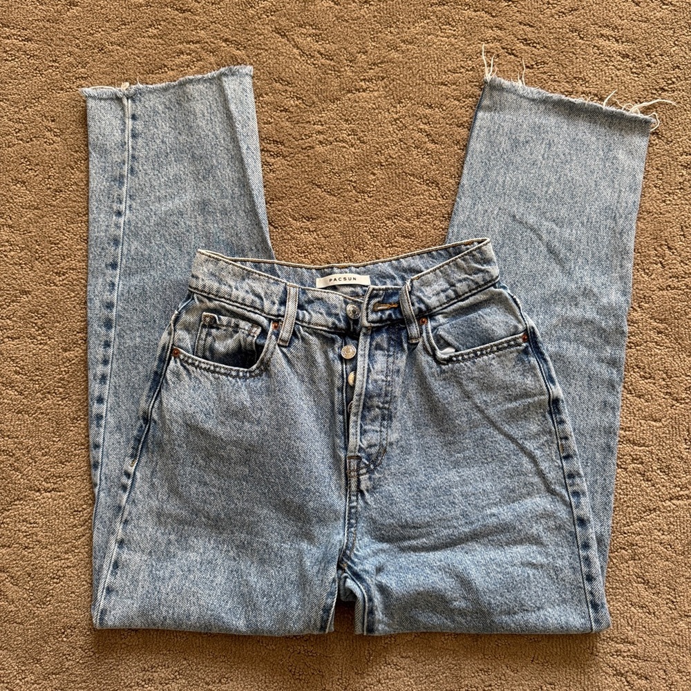 PacSun Blue Straight Leg Jeans Classic Denim